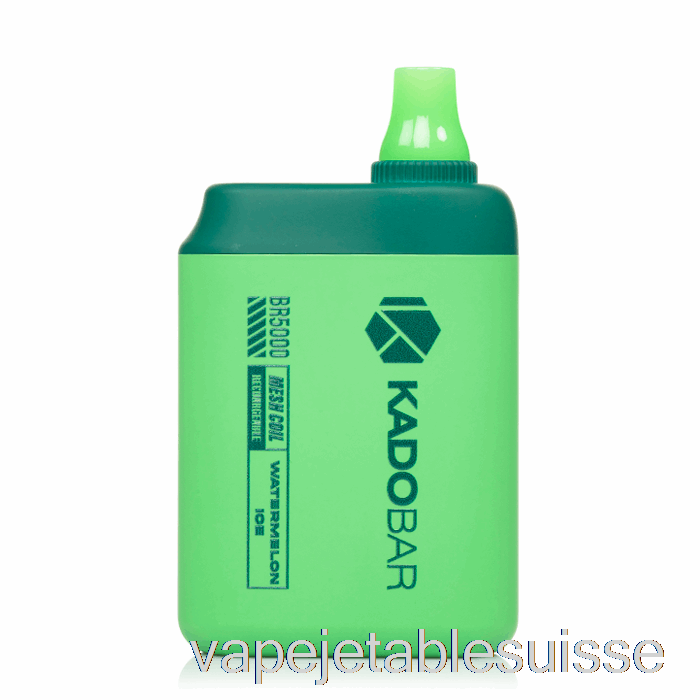 Vape Suisse Kado Bar Br5000 Glace Pastèque Jetable